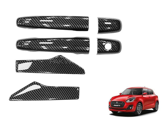 Suzuki swift carbon fiber door handle covers 2022-2026