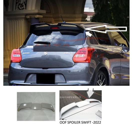 Suzuki Swift Trunk Spoiler model 2022-2026 without paint-Abs plastic