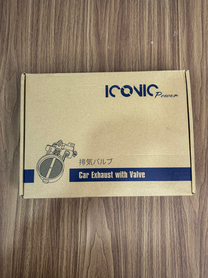 Iconic cut of exhaust