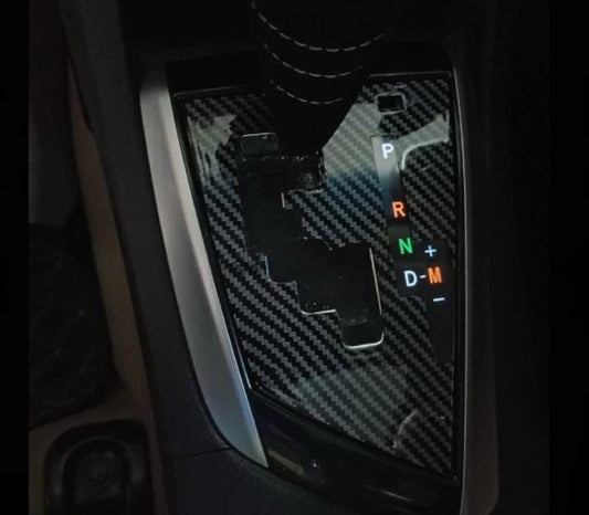 Toyota corolla gear shifter trim carbon fiber 1pc