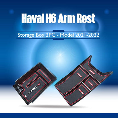 Haval h6 arm rest storage box upper and lower 2pcs
