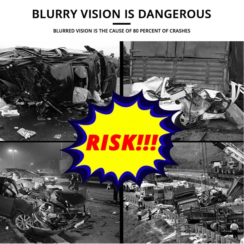 Anti fog and anti rain spray for windshield glass