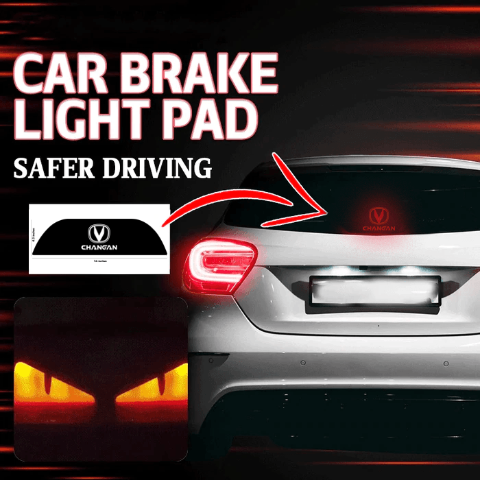 Car brack light pad