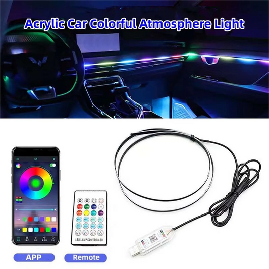 Smart RGB Car Ambient Light – Premium Interior Mood Lighting ( 1-pcs )