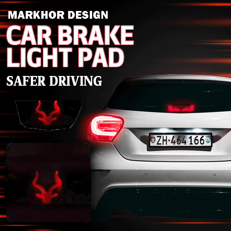 Car brack light pad