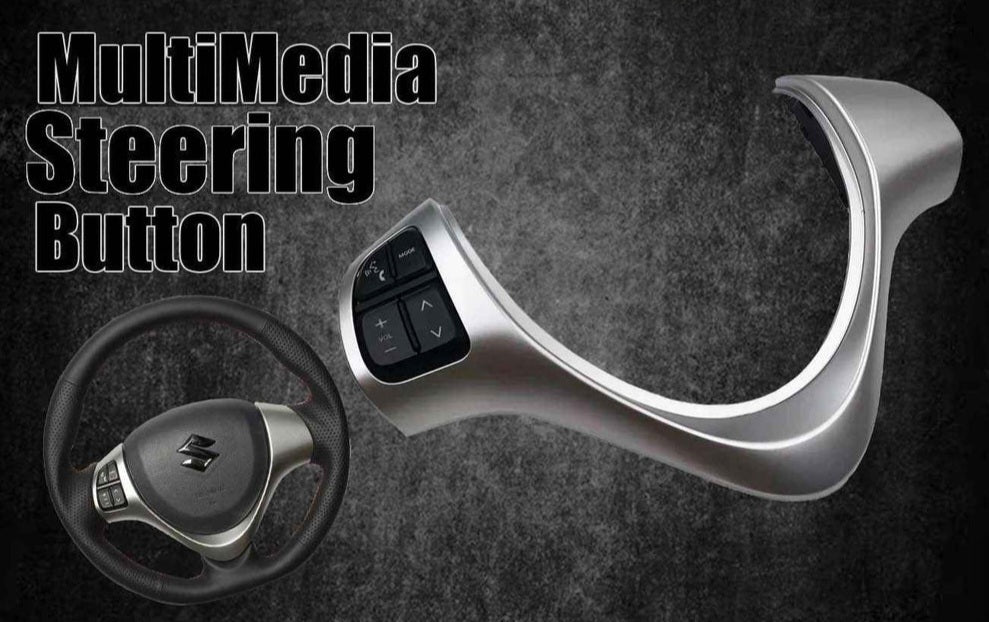 Suzuki Alto 2014 2025 660cc Steering Multimedia Buttons with Spiral Cable (Complete Set