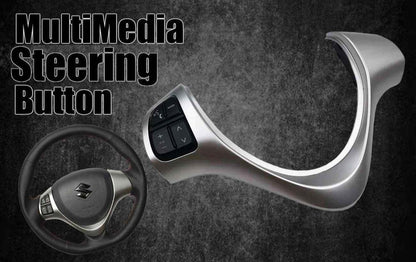 Suzuki Alto 2014 2025 660cc Steering Multimedia Buttons with Spiral Cable (Complete Set