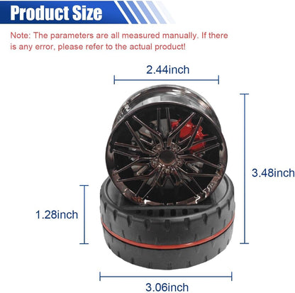 Wheel Hub Perfume Air Freshener 360° Rotating Car