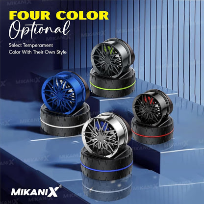 Wheel Hub Perfume Air Freshener 360° Rotating Car