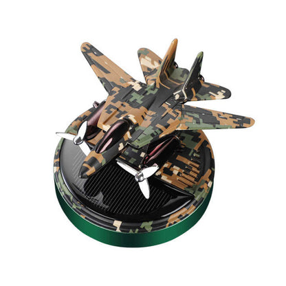 JF-17 Fighter Jet Solar Car Aroma With Air Freshener Refill