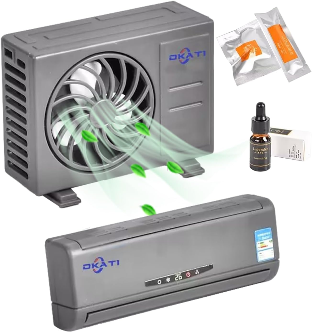 Universal Solar Air Conditioner And Outdoor Decoration Ac went Perfume 1 Pc