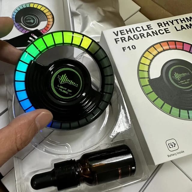 Universal Solar Harley Bike Car Perfume Air Freshener 360°