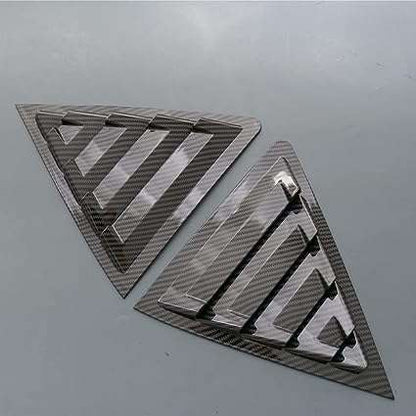 Toyota corolla carbon fiber Quater lower glass cover 2015-2016