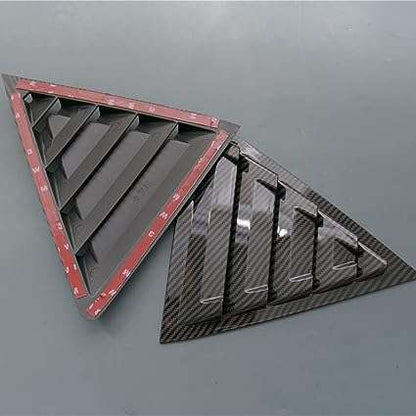 Toyota corolla carbon fiber Quater lower glass cover 2015-2016