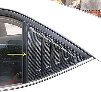 Toyota corolla carbon fiber Quater lower glass cover 2015-2016